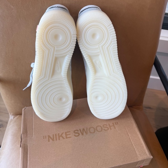 Nike Air Force 1 Low White Sneakers - Picture 8 of 10